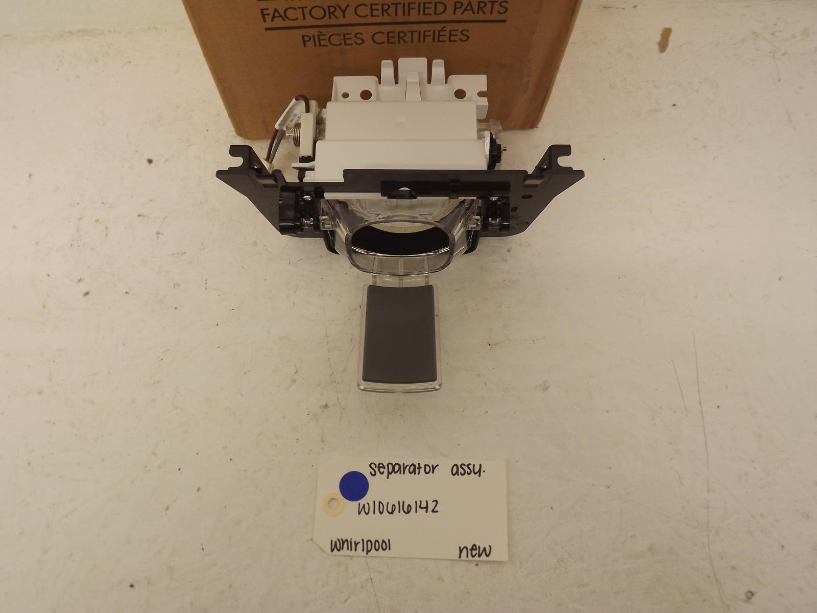 Whirlpool Refrigerator W10616142 Separator Assembly New Whirlpool Refrigerator W10616142 Separator Assembly New